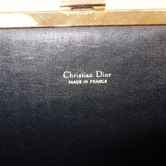 💎✨BEAUTIFUL✨💎 Authentic Christian Dior Trotter Clasp Clutch - Picture 14 of 14
